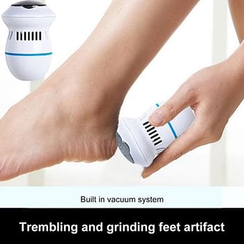 Electric Callus Remover Rechargeable Foot Scrubber For Grinding Removing Dead Skin