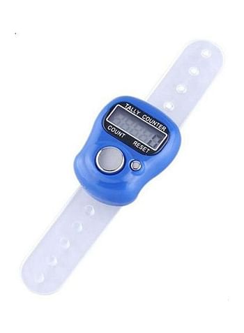 Digital Electronic Finger Wearable Tally Counter Blue