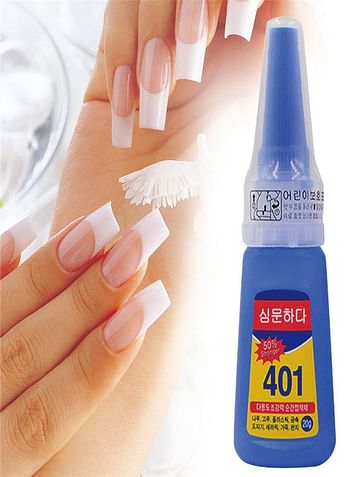 Sharpdo Multifunctional 401 Instant Nail Glue Clear