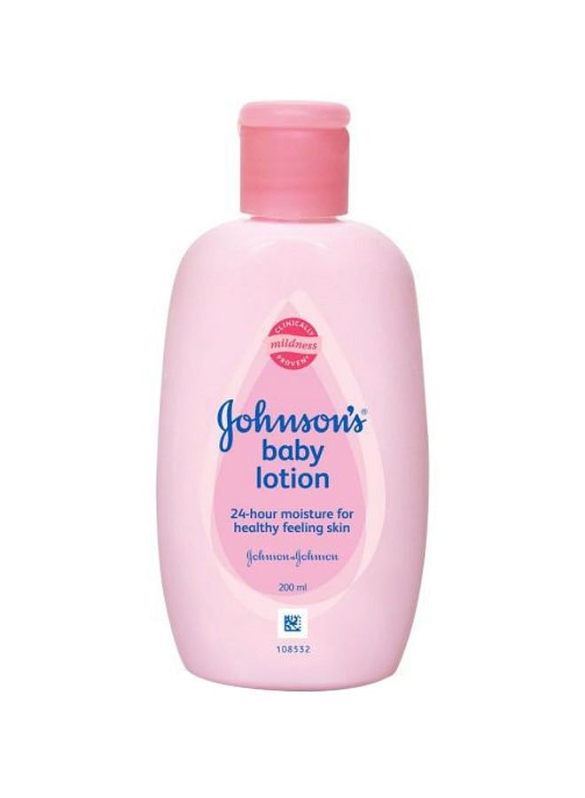 Johnson's 24-Hour Baby Moisturizing Lotion, 200ml