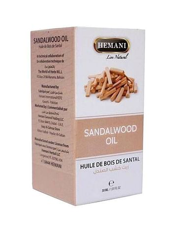 HEMANI Live Natural Sandalwood Oil 30ml