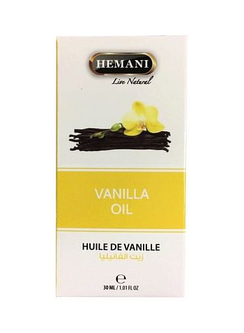 HEMANI Live Natural Vanilla Oil 30ml