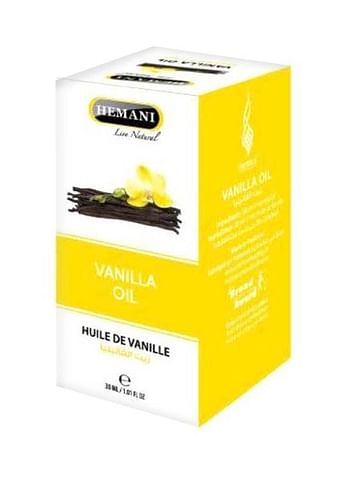 HEMANI Live Natural Vanilla Oil 30ml