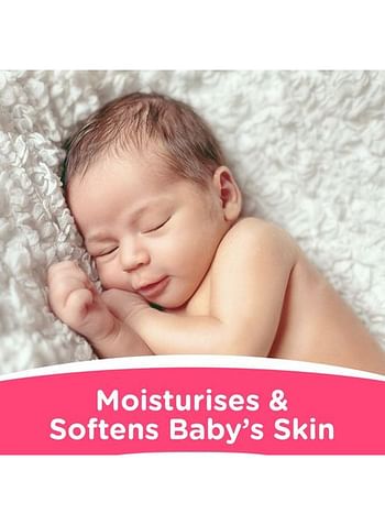 Johnson's Skin Care Soft And Smooth Baby Body Cream, Paraben Free, Moisturising, Newborn - 100Ml