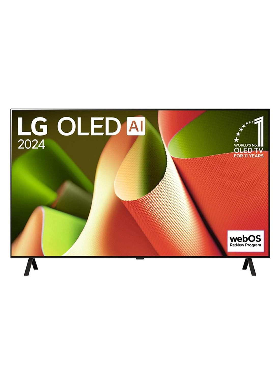 LG 55-Inch 4K Ultra HD Smart OLED TV With AI ThinQ, Dolby Vision IQ, Dolby Atmos, webOS, Alexa Built-In, Google Assistant, HDMI 2.1, Gaming Mode OLED55B46LA Black