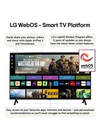 LG 55-Inch 4K Ultra HD Smart OLED TV With AI ThinQ, Dolby Vision IQ, Dolby Atmos, webOS, Alexa Built-In, Google Assistant, HDMI 2.1, Gaming Mode OLED55B46LA Black