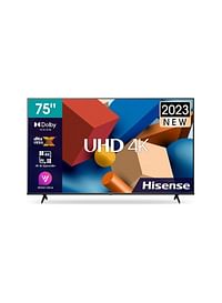 Hisense 75 inches 4K UHD LED Smart TV 75A62KS Black