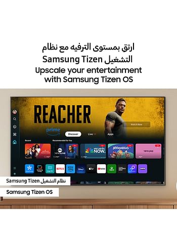 Samsung Smart TV, QLED, Q70D, 55 Inch, 2024, International Edition 100% Color Volume with Quantum Dot, 4K AI Upscaling, Tizen OS, Motion Xcelerator 120Hz QA55Q70D Titan Gray