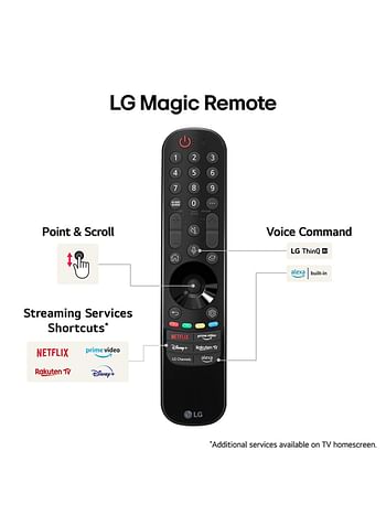 LG 65-Inch 4K Ultra HD Smart OLED TV With AI ThinQ, Dolby Vision IQ, Dolby Atmos, webOS, Alexa Built-In, Google Assistant, HDMI 2.1, Gaming Mode OLED65B46LA Black