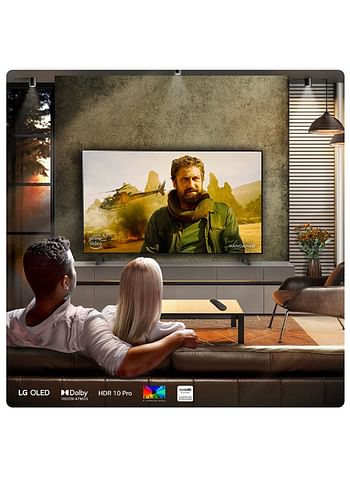 LG 65-Inch 4K Ultra HD Smart OLED TV With AI ThinQ, Dolby Vision IQ, Dolby Atmos, webOS, Alexa Built-In, Google Assistant, HDMI 2.1, Gaming Mode OLED65B46LA Black