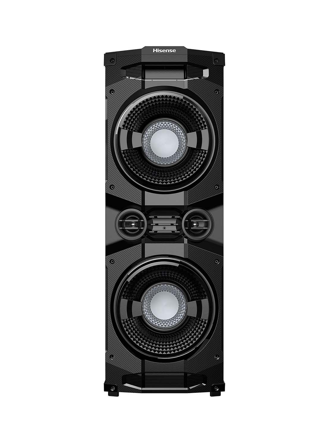 Hisense Party Speaker With 400 Watts Output Power & 200 Watts Built-In Woofer HP130 Black