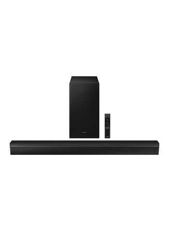 Samsung Soundbar B-Series B650D 3.1ch 2024 Dolby Audio Built-In Center Speaker Subwoofer With Bass Boost Adaptive Sound HW-B650D/ZN Black