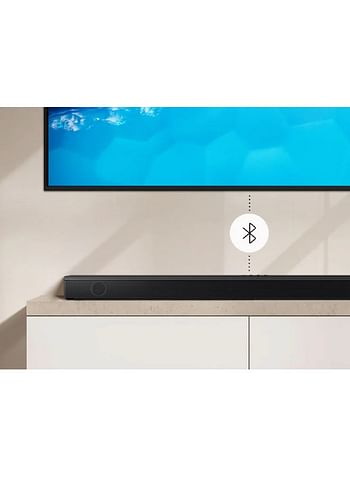 Samsung Soundbar B-Series B650D 3.1ch 2024 Dolby Audio Built-In Center Speaker Subwoofer With Bass Boost Adaptive Sound HW-B650D/ZN Black