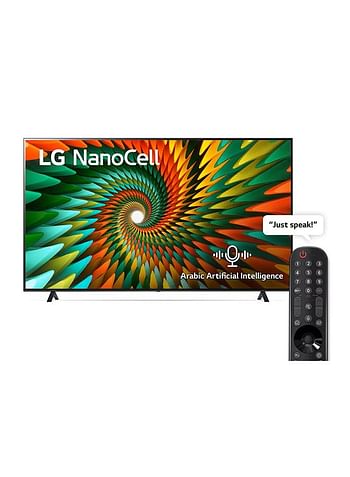 LG 65 Inch Nano Cell 4K Smart TV 65NANO776RA Black