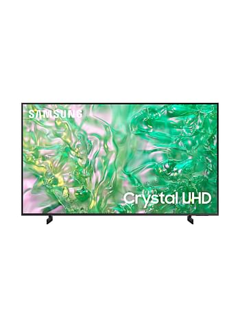 Samsung Smart TV Crystal UHD DU8000 65 Inch 2024 Dynamic Crystal Color 4K Upscaling Tizen OS AirSlim Design UA65DU8000UXZN Titan Gray