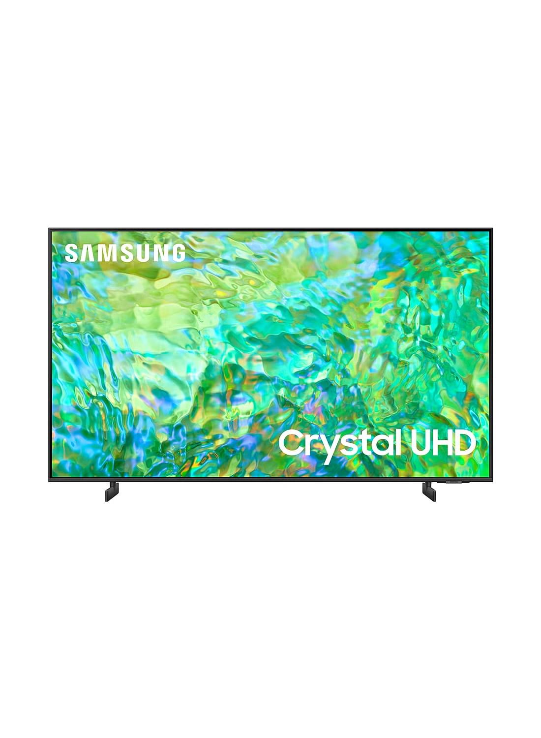 Samsung Smart TV Crystal UHD 4K CU8000 85 Inch 2023 Crystal Processor 4K Airslim Dynamic Crystal Color 85CU8000 Titan Gray