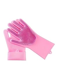 Wingenes 2-Piece Silicone Gloves Set Pink