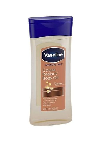 Vaseline Intensive Care Cocoa Radiant Body Oil White 200ml