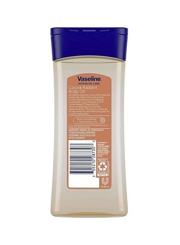 Vaseline Intensive Care Cocoa Radiant Body Oil White 200ml