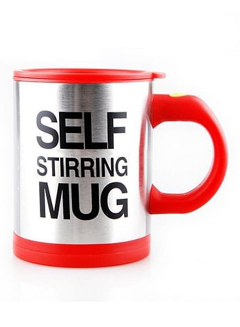 Self Stirring Mug Black/white