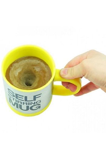 Self Stirring Mug - Yellow 280grams