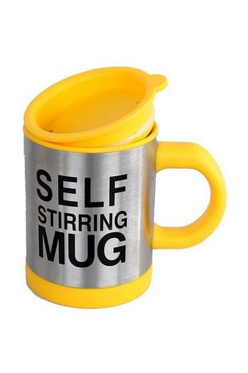 Self Stirring Mug - Yellow 280grams