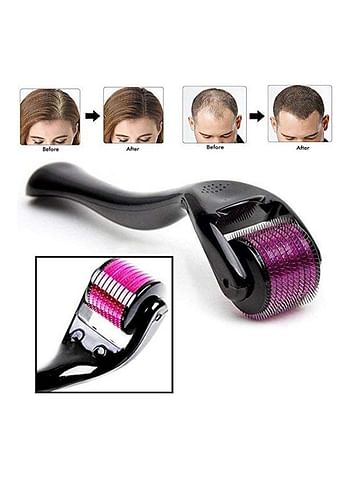 T TOPLINE Derma Roller Black/Pink 3.543307083X5.905511805X4.724409444inch