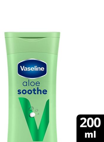 Vaseline Intensive Care Body Lotion For Dry Skin Aloe Soothe 200ml