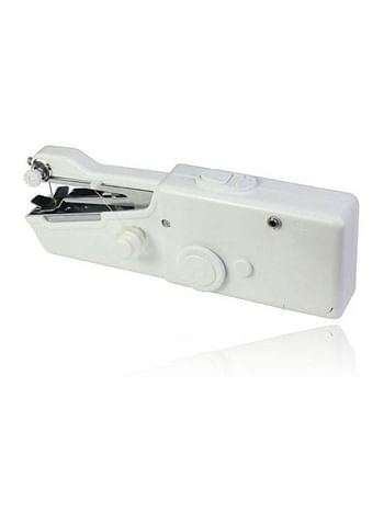 Handheld Stitch Sewing Machine White/Silver 21x6.5x3.5centimeter White/Silver 21x6.5x3.5cm