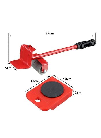 Transport Lifter Household Hand Mover Red 35cm