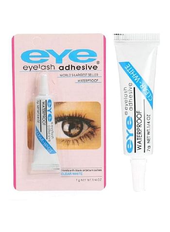 Eye 2-Piece Eyelashes Adhesive Clear