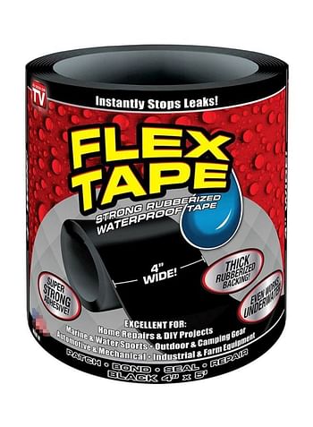 Waterproof Flex Tape Black