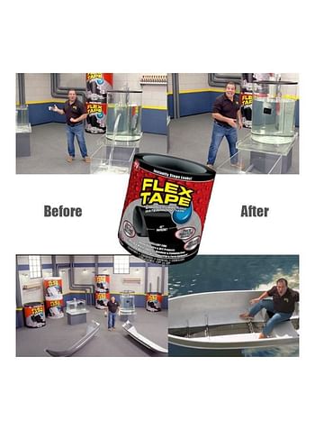 Waterproof Flex Tape Black