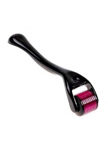 Generic Anngrowy 540 Titanium Micro Needle 0.5mm Derma Roller Black/Pink