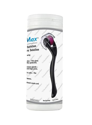 health max Derma Roller Black/Pink