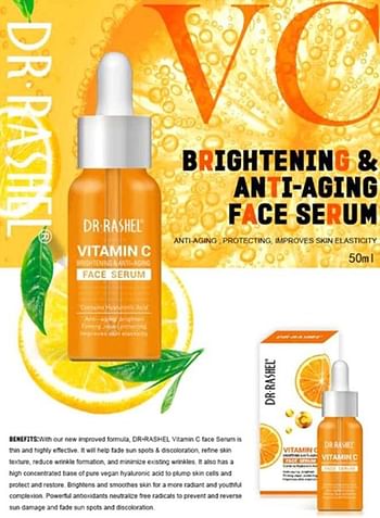 DR. RASHEL Vitamin C Anti-Aging Face Serum 50ml