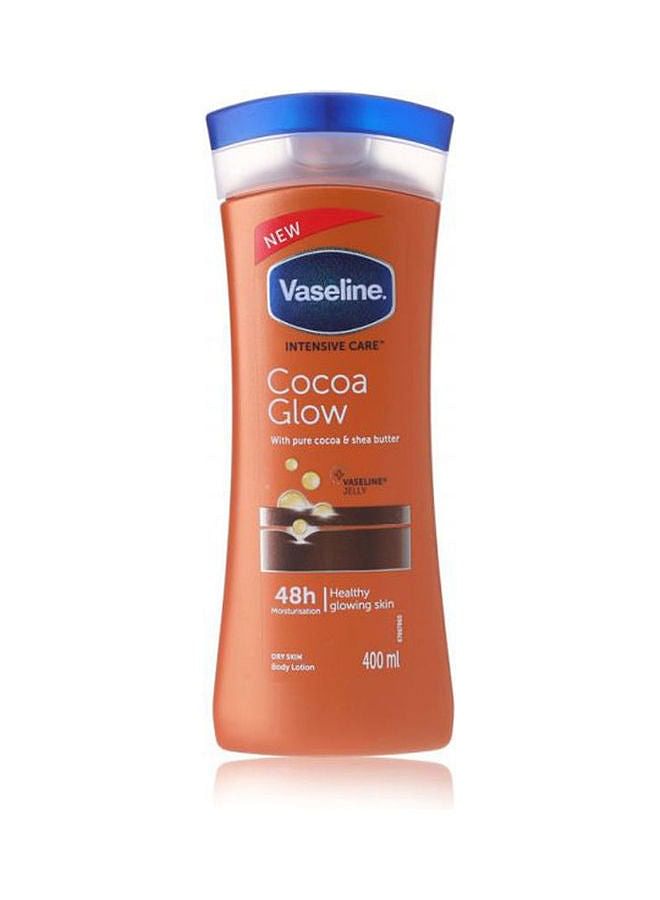 Vaseline Intensive Care Cocoa Glow Body Lotion Clear 400ml