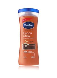 Vaseline Intensive Care Cocoa Glow Body Lotion Clear 400ml