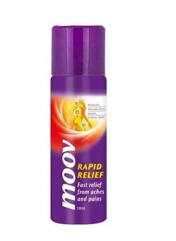 Moov Rapid Relief Spray Fast Relief For Pain In Muscles And Joints 150ml