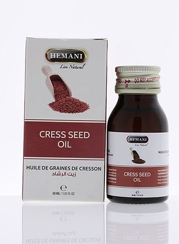 HEMANI Natural Cress Seed Oil 30ml