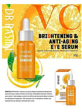 DR. RASHEL Vitamin C Eye Brightening Anti-Aging Serum 30ml