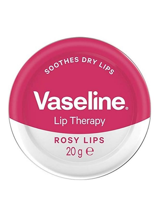 Vaseline Natural Lip Therapy Care - Rosy Lips Clear 20grams