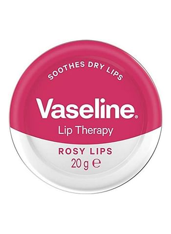 Vaseline Natural Lip Therapy Care - Rosy Lips Clear 20grams