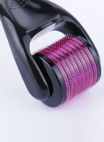 Micro Needle Derma Skin Roller Black/Pink