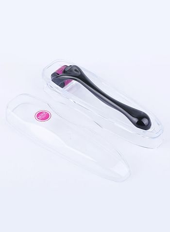 Micro Needle Derma Skin Roller Black/Pink