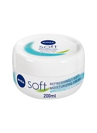 Nivea Soft Refreshing And Moisturizing Cream 200ml