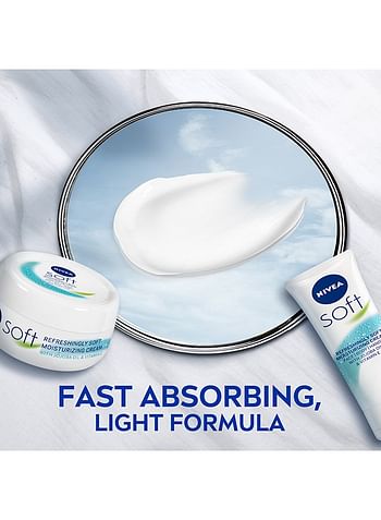 Nivea Soft Refreshing And Moisturizing Cream 200ml