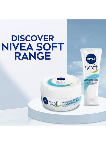 Nivea Soft Refreshing And Moisturizing Cream 200ml