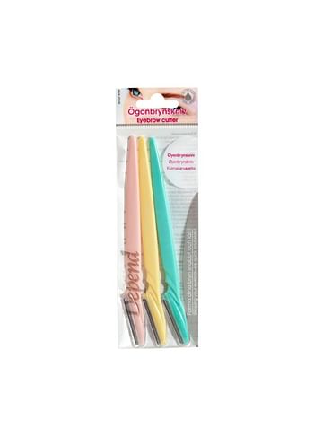 Depend Eyebrow Razor Kit Multicolour