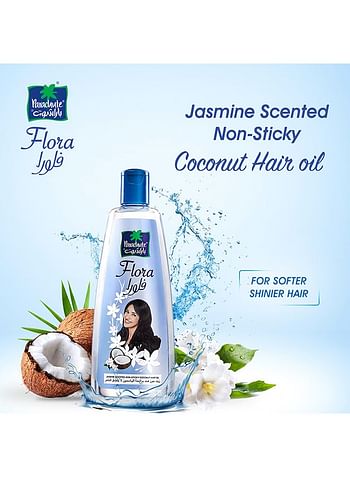 Parachute Flora Jasmine-Scented Coconut Hair Oil Clear 200ml